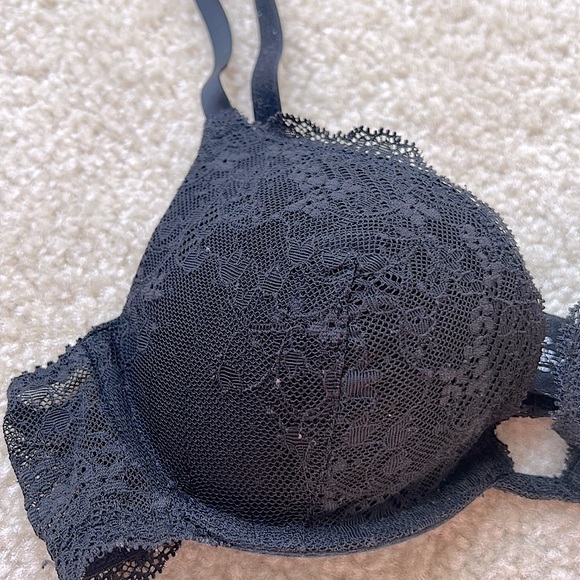 GapBody Favorite Ultra Push-up Black Bra 34A - Picture 2 of 9